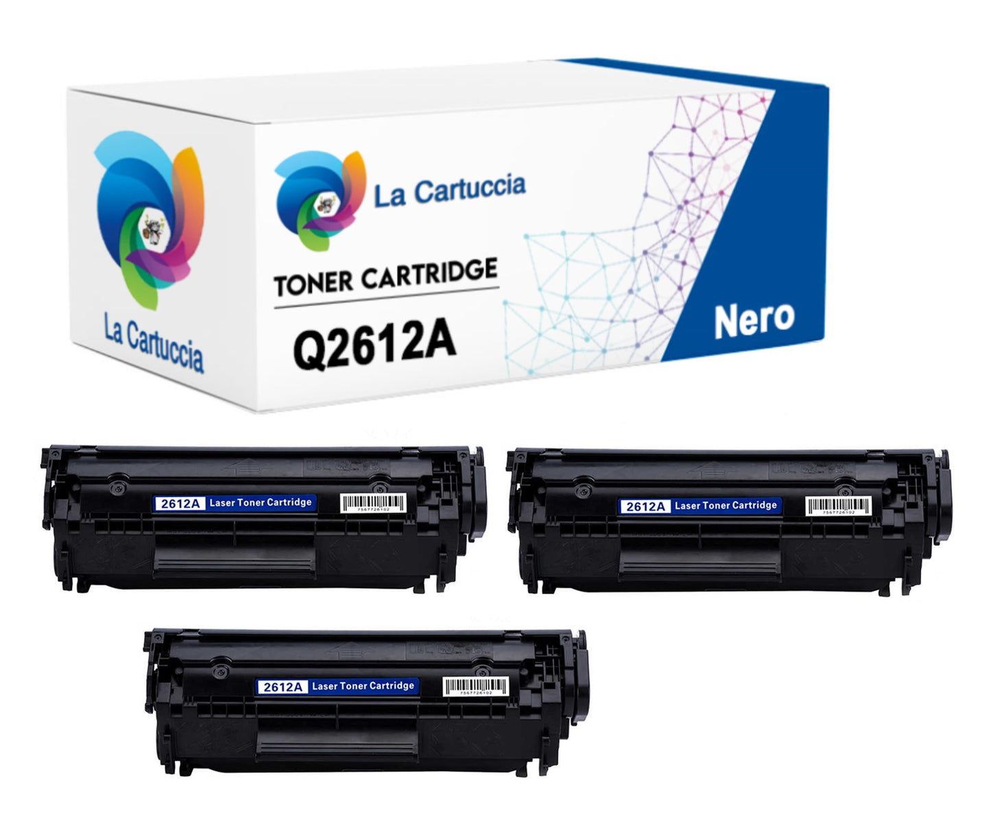 Toner Compatibile HP Q2612A